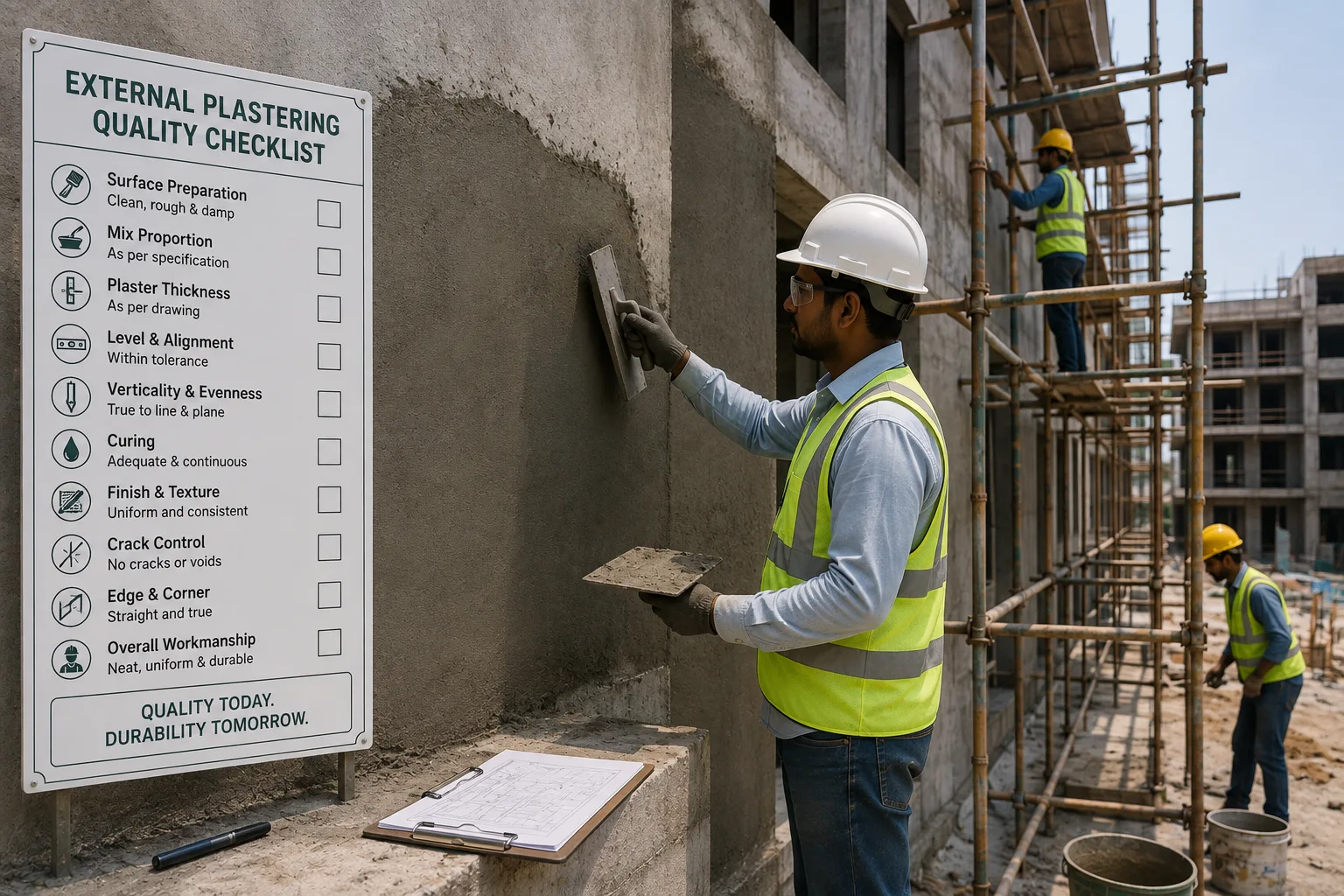 External Plastering: A Site Quality Checklist
