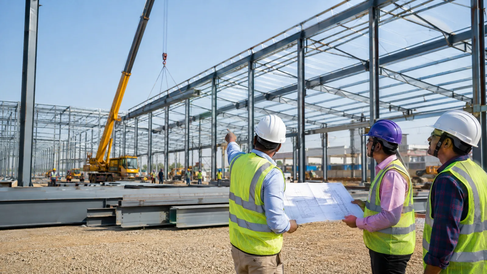 PEB & Structural Steel: Where Engineering Meets Construction Sequencing